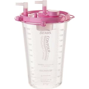 Bemis Healthcare Contourâ„¢ Liposuction Canister for use with Bemis Quick-Drainâ„¢ Systems, 2000 mL